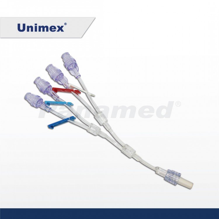 Unimex Quad- Lumen Extension Tube Unimex Quad- Lumen Extension Tube